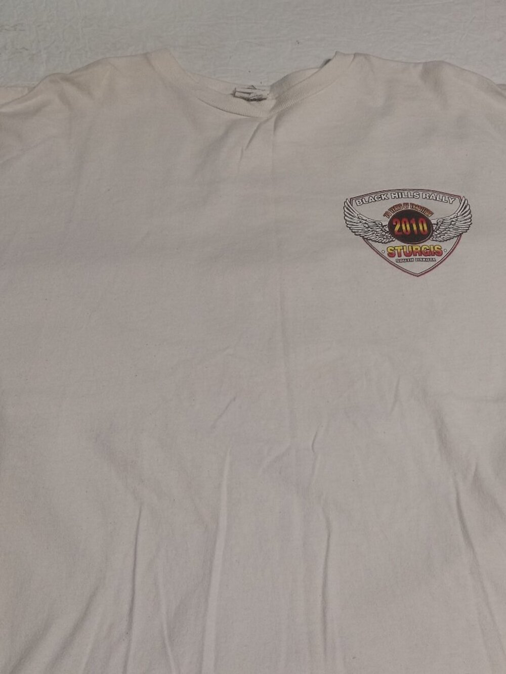 Sturgis 2010 Men's Long Sleeve T Shirt 2XL